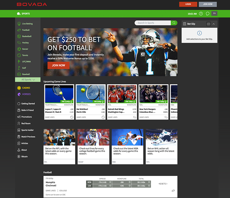 Bovada Sportsbook